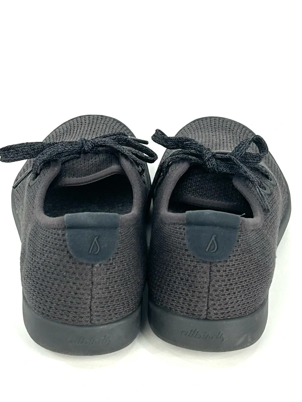 Allbirds Tree Skippers Women’s 9 Black Knit Lightweight Casual Sneakers